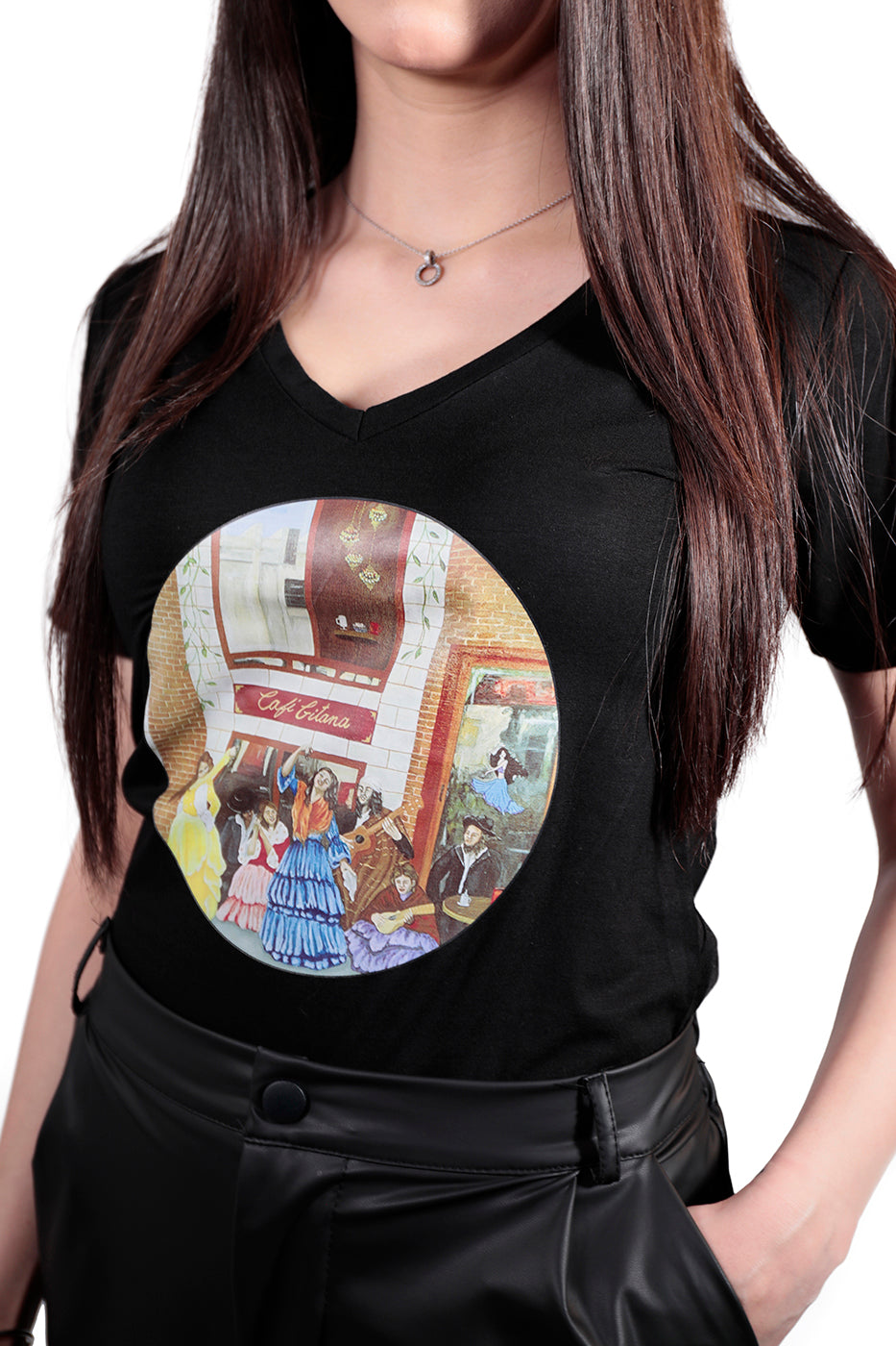 Model Kass Woman T-Shirt